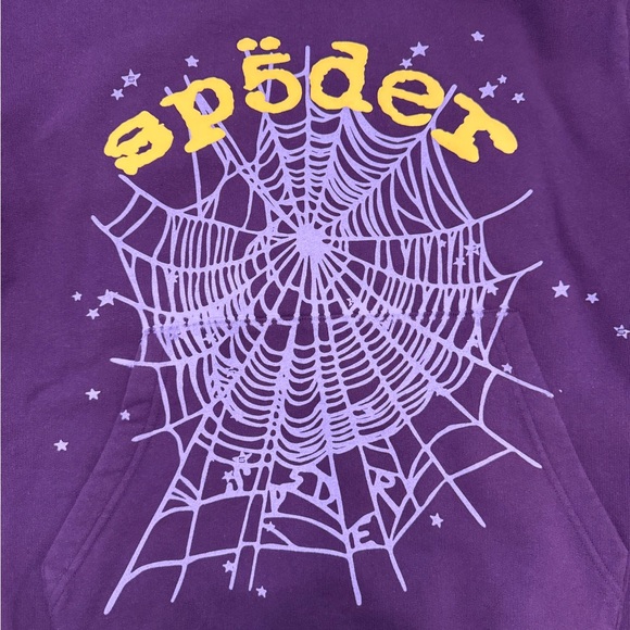 Sp5der Star OG Web V2 Hoodie - Picture 1 of 10